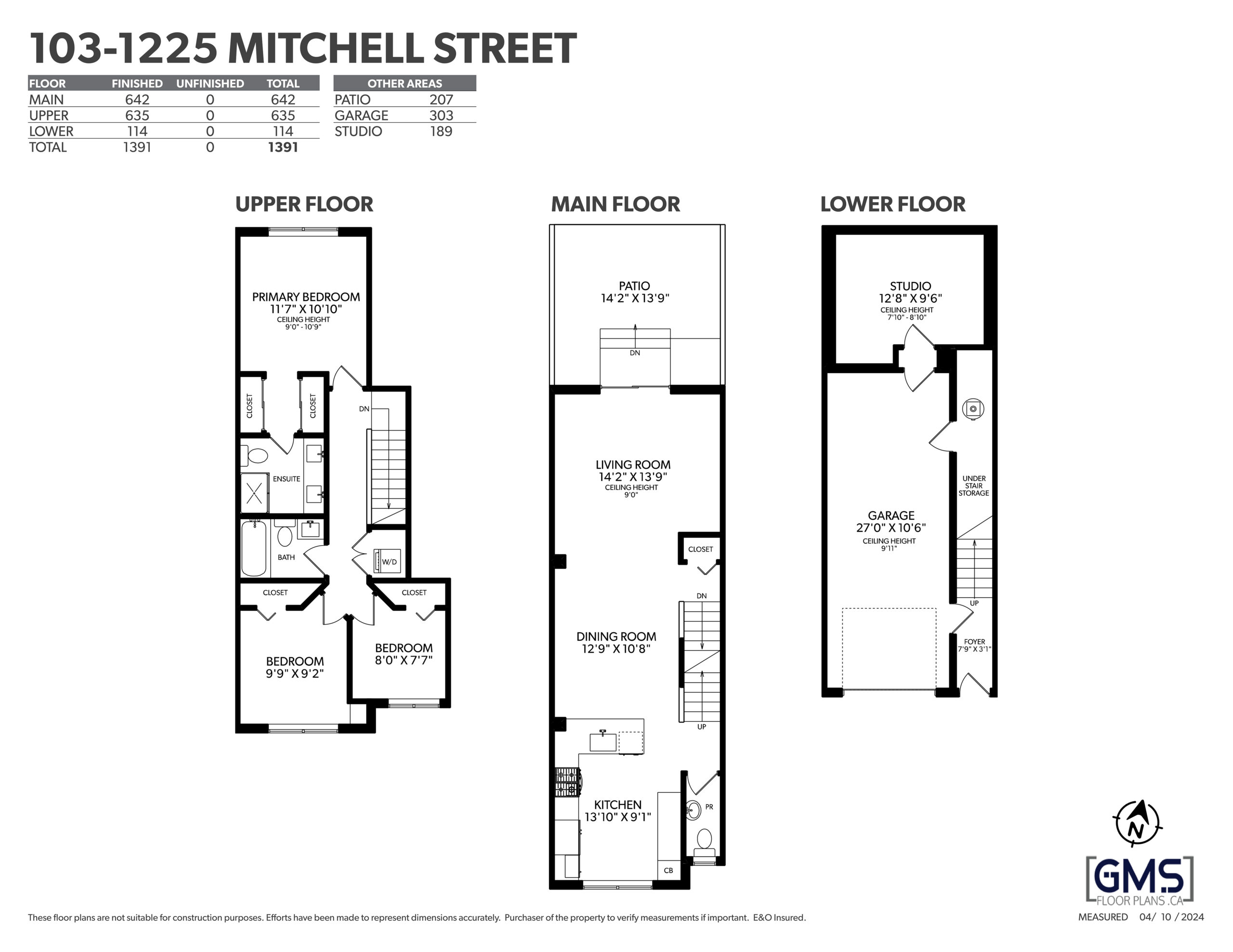 103 1225 Mitchell Street Burke Mountain Coquitlam Townhome For Sale